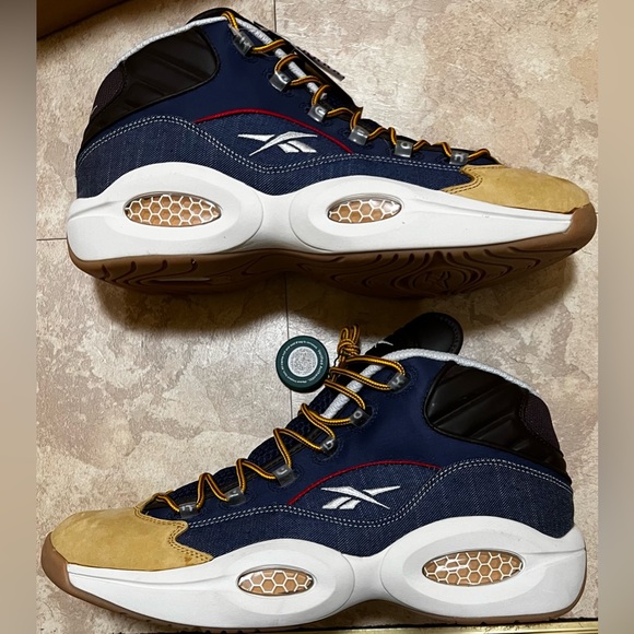 Reebok Question Mid Dress Code AR0252 Iversons - Picture 2 of 14